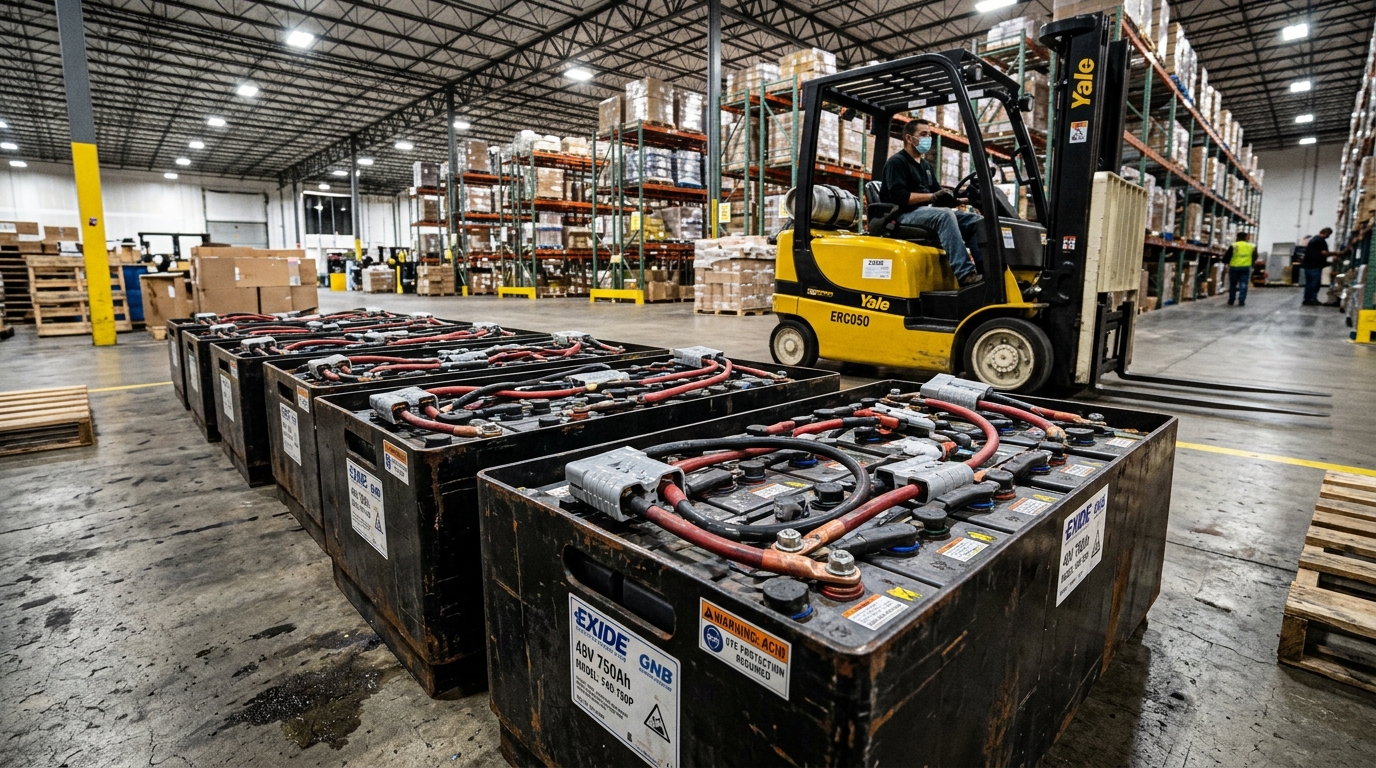 Aki Traksi Forklift